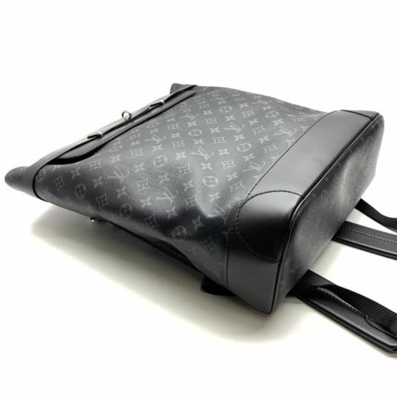 Louis Vuitton Steamer Backpack Rucksack Monogram Eclipse Black - Picture 4 of 7